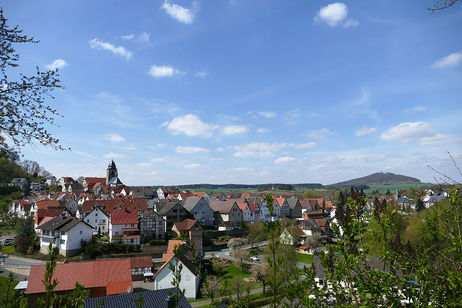 Blick auf die Stadt Naumburg